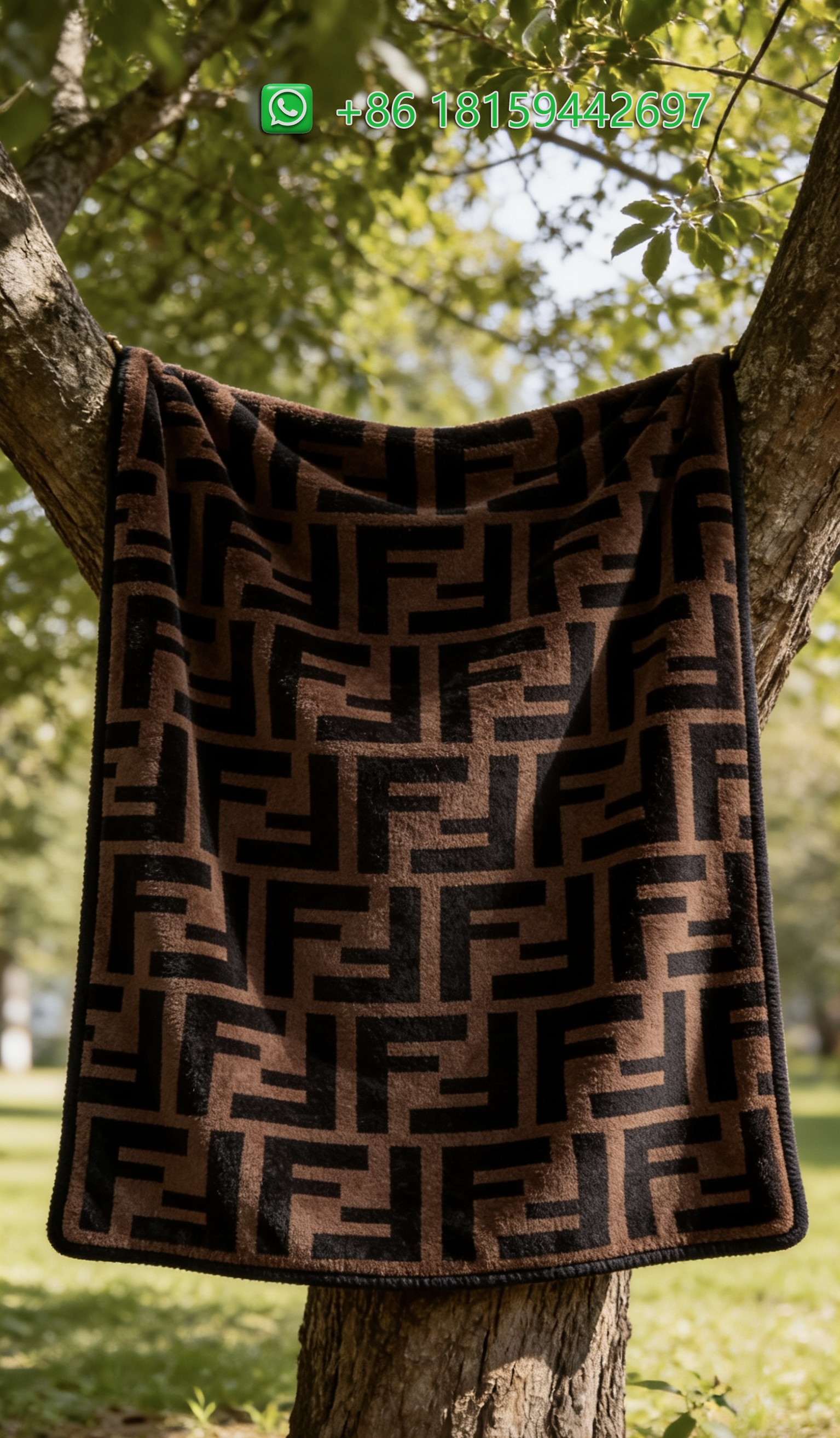 Fendi Throw Blankets